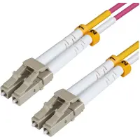 Microconnect - Câble de réseau - LC/UPC multi-mode (M) à LC/UPC multi-mode (M) - 7 m - fibre optique - 50/125 micromètres - OM4 - sans halogène - violet