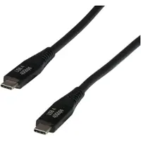 EFB Elektronik EBUSBC40-TB40G.0,8 USB4.0 40Gbit Anschlusskabel,Typ-C Stecker, TB3, 0,8m
