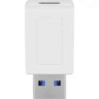 Microconnect USB3.0ACFW-Switch de gender pour cable USB A USB C White