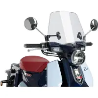 Puig 3490W Vitre de scooter Trafic adaptable sur HONDA SUPER CUB C125 Transparent