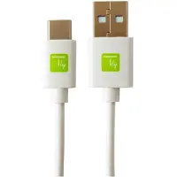 Techly USB-Kabel-2.0-CM/AM-2m-weiß