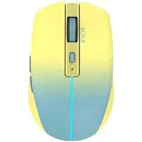Inca IWM-511RS Maus IWM-511RS 1600 DPI,Wrls & BT,6D Taste, Gelb
