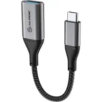 Alogic ULCAA-SGR Adaptateur USB-C 3.1 Super -> USB-A gris