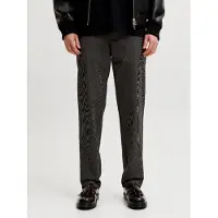 Jack & Jones Pantalon chino 'JPSTollie Connor' brun foncé / noir