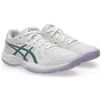 Asics pour femme/filles. 1074A045 Baskets Upcourt 6 GS blanc (36), Plat, Lacets, Casuel, Sport, Multisport, mode enfantine