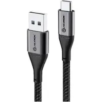 Alogic ULCA2030-SGR Câble USB USB 2.0 to USB-A 3A/480Mbps 0.3m gris