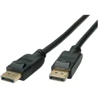 Roline recycled material DisplayPort — DisplayPort (3 m), Câble vidéo, Noir