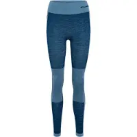 Hummel Cleaa Mid Waist Leggings Bleu L Femme