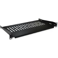 Value Tablette 19'' 1U, 250mm, max. 10kg, noir (26.99.0401)