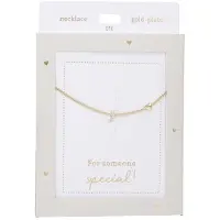 Depesche Collier « Heart of Gold » en or avec la lettre J - Bijoux pour femmes