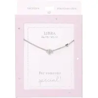 Depesche Collier signe du zodiaque Balance couleur argent Heart of Gold