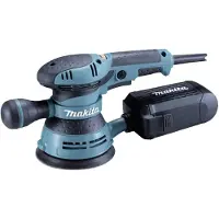 Makita BO 5041 J Ponceuse excentrique 300 W 125 mm + Toolbrothers SPIDER Kit abrasif réseau + Makpac