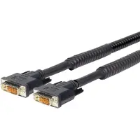 VivoLink 7.5 m DVI-D DVI-D Noir Câble DVI Câbles DVI (7,5 m, DVI-D, DVI-D, Mâle/Mâle, Noir) - PRODVIAM7.5