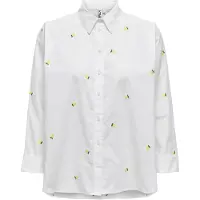ONLY Chemise ONLNEWLINA femmes - Blanc - EU XS
