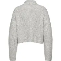ONLY Pull-over 'Melanie' gris clair / gris chiné