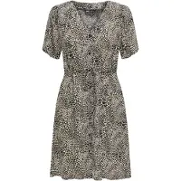ONLY Robe 'ONLEvida' beige / marron / noir