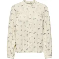 ONLY Chemise ONLLARI L/S FLOWER femmes - Blanc - EU S