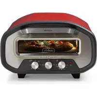 Ariete Four à Pizza Da Gennaro 3901 Rouge 2200W 430°C Cuisson 2 Minutes