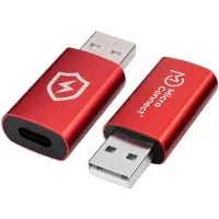 SmartaSaker MC-ACADAP-SC cable gender changer USB A USB C Rouge