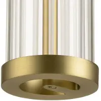 SLV QUIMERA, Lampe à suspension, longueur de suspension 150cm, 2700/3000K, PHASE, laiton brossé 1008033