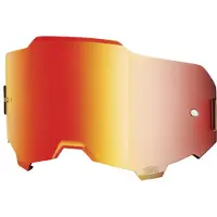 100% Armega Replacement Lenses Doré Injected Mirror Red Lens/CAT2