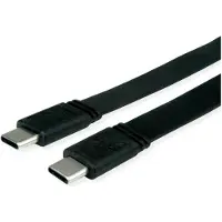 Value Valeur VALEUR 11.99.9085 Câble USB USB4 Gen 3x2 0,5 m USB C Noir
