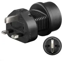 Microconnect Adaptateur universel UK/Schuko (Type F, BS 1363, CEE 7/7)