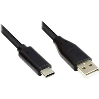 GOOD CONNECTIONS USB2.0 Kabel A-C schw. 2m