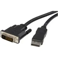 StarTech.com Displayport To Dvi Cable 3 M Noir
