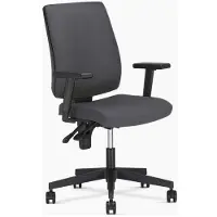 Nowy Styl Chaise de bureau ergonomique Taktik Tissu Gris (46 - 59.50 cm)