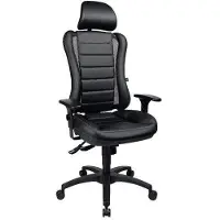 Topstar Siège de bureau ergonomique Head Point Noir (42 - 53 cm)