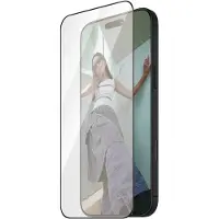PanzerGlass Ajustement ultra-large (Apple iPhone 16 Pro), Téléphone portable : film de protection, Transparent