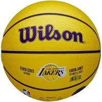 Wilson Nba Player Icon Mini Basketball Lebron New Size 3 Men Sports Equipment Yellow En Taille:One Size