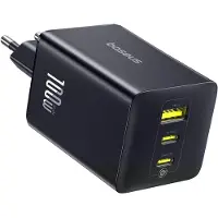 Baseus Chargeur EnerFill FE11 100W 2xUSB-C + USB-A Noir