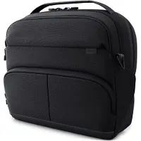 Dell Pro 14 16 Plus EcoLoop Briefcase CC5626 (16"), Sac pour notebook, Argent, Noir