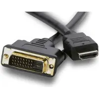 AG Neovo CB-01 - Câble vidéo - HDMI / DVI - HDMI (M) pour DVI-D (F) - 1.8 m - double blindage - noir