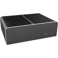 Akasa Machina N, boîtier sans ventilateur en aluminium pour les kits de développement NVIDIA Jetson, Boîtier PC, Noir