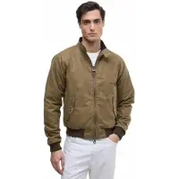 Barbour pour homme. MWX0465 Veste Merchant Wax beige (M), Casuel, Coton