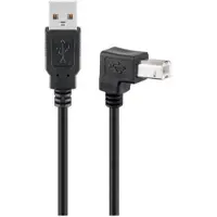 Microconnect USB2.0 A-B 2m M-M (USBAB2ANGLED)