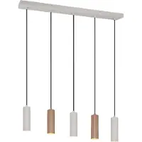 TRIO Suspension Soka 5-brun moka clair et gris