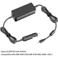 CoreParts MBXUSBC-DC0004 Netzteil & Spannungsumwandler Schwarz (TYPE C CAR ADAPTER)
