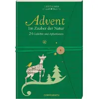 Coppenrath Verlag Lesezauber : L'Avent dans la magie de la nature, livre-lettre à découper.
