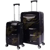VERTICAL STUDIO x CRYPTO "Bull Run" 20" 28" Valise Set de 2