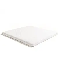 11.11 SRLS Topper simple 90x190 Memory Foam Pur | Hauteur 5 cm | Respirant, hypoallergénique | Italie
