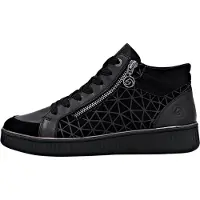 Remonte Baskets Montante en cuir Goatsuede