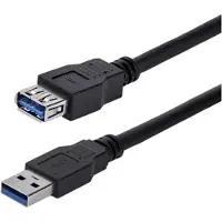 StarTech.com .com Câble d'extension noir SuperSpeed USB 3.0 A vers A 1 m - M/F