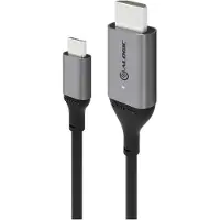 Alogic ULCHD01-SGR Câble USB USB-C vers HDMI M/M 1m 4K 60Hz gris
