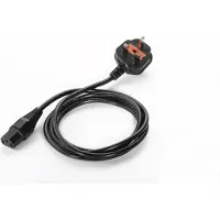 Motorola - Câble d'alimentation - BS 1363 (W) - IEC 320 EN 60320 C13 - 1,8m - connecteur à 90 degrés - pour P/N : PWRS-14000-148R, PWRS-14000-241R (50-16000-219R)