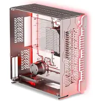 SINGULARITY Wraith (mATX, Mini-DTX, Mini-ITX), Boîtier PC, Transparent, Noir