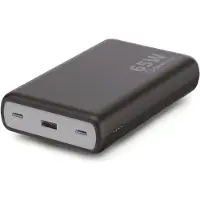 CoreParts USB-C PD65W Power bank 20.000mAh for Laptops, Tablets, and Mobilephones - Includes 1meter USB-C to USB-C cable (MBX-PB006)